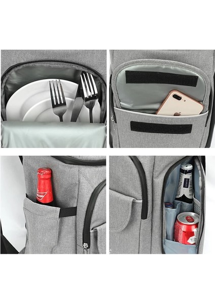 Siyah Stil Denuonıss Yeni Tasarım Soğutucu Sırt Çantası Yumuşak Büyük Gıda Termal Çanta Sızdırmaz Yalıtımlı Kamp Izotermal Buzdolabı Çantası (Yurt Dışından) modelleri