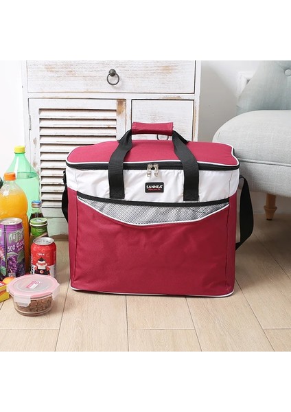 Mavi Stil 34L Büyük Kapasiteli Soğutucu Çanta Büyük Yalıtımlı Öğle Yemeği Çantası Soğuk Tutmak Buzdolabı Çantası Taşınabilir Plaj Bira Torbası 34L (Yurt Dışından) fırsatları