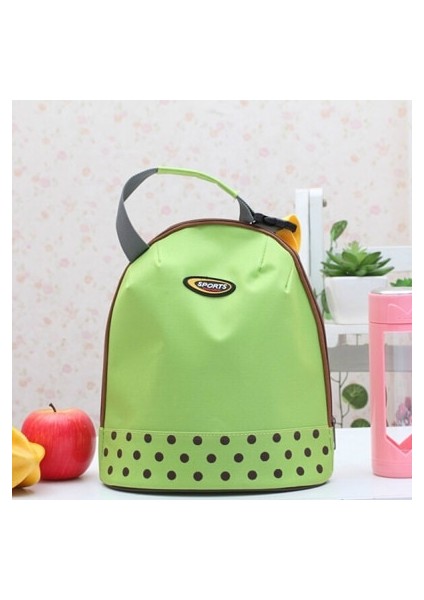 Yeşil Stil 1 Adet Oxford El Taşıma Kalınlaşmış Soğutucu Çanta Dönebilen Buz Torbaları Gıda Termal Organizatör (Yurt Dışından)