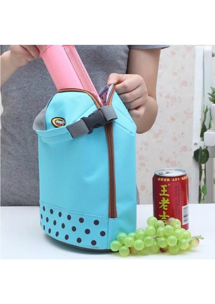 Yeşil Stil 1 Adet Oxford El Taşıma Kalınlaşmış Soğutucu Çanta Dönebilen Buz Torbaları Gıda Termal Organizatör (Yurt Dışından) modelleri