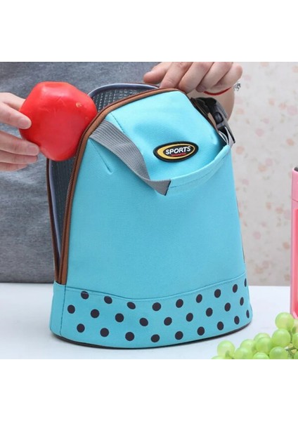 Yeşil Stil 1 Adet Oxford El Taşıma Kalınlaşmış Soğutucu Çanta Dönebilen Buz Torbaları Gıda Termal Organizatör (Yurt Dışından) fırsatları