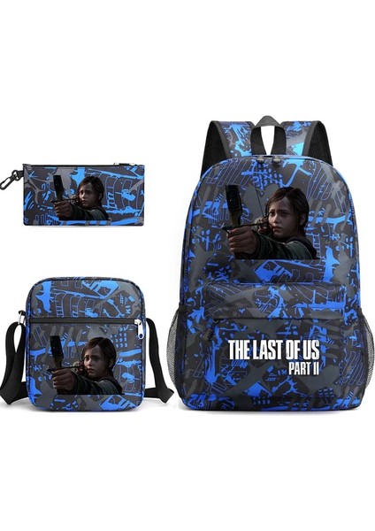 No.21 Stili 3 Adet Bize Son Bölüm 2 Sırt Çantaları Öğrenciler Okul Çantaları Kalem Kutusu Omuz Çantaları Sırt Çantası Erkek Kız Okul Çantaları (Yurt Dışından)