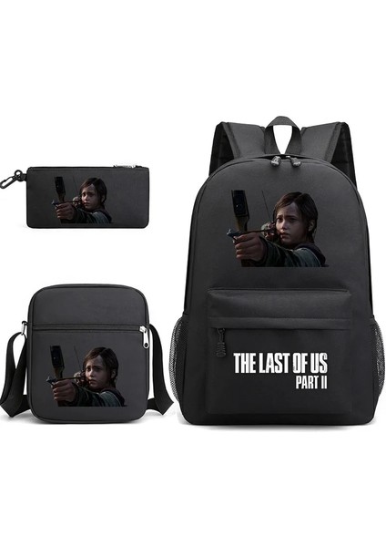 No.22 Tarzı 3 Adet Bize Son Bölüm 2 Sırt Çantaları Öğrenciler Okul Çantaları Kalem Kutusu Omuz Çantaları Sırt Çantası Erkek Kız Okul Çantaları (Yurt Dışından)