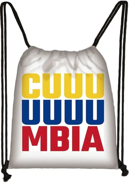 SKDCUBAF03CW Stili Küba Ulusal Bayrakları Baskı Sırt Çantaları Patria Y Vida Viva Cuba Libre Seyahat Için Saklama Torbaları Genç Ipli Çanta Ayakkabı Tutucu (Yurt Dışından)
