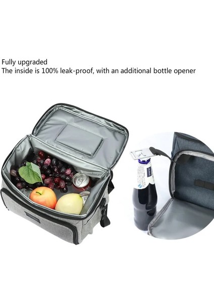 Mavi Stil Denuonıss Yeni Su Geçirmez Soğutucu Çanta Buzdolabı Termal Çanta Oxford 24 Can Büyük Kapasiteli Termos Çanta Taşınabilir Buzdolabı (Yurt Dışından) indirimleri