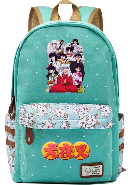 No.14 Tarzı 44CMX29CMX13CM Yeni Kawaii Hayvan Inuyasha Erkek Kız Çocuklar Okul Kitap Çantaları Kadın Sırt Çantası Gençler Okul Çantaları Tuval Dizüstü Seyahat Sırt Çantası (Yurt Dışından) modelleri