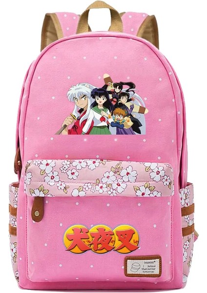 No.14 Tarzı 44CMX29CMX13CM Yeni Kawaii Hayvan Inuyasha Erkek Kız Çocuklar Okul Kitap Çantaları Kadın Sırt Çantası Gençler Okul Çantaları Tuval Dizüstü Seyahat Sırt Çantası (Yurt Dışından) fırsatları