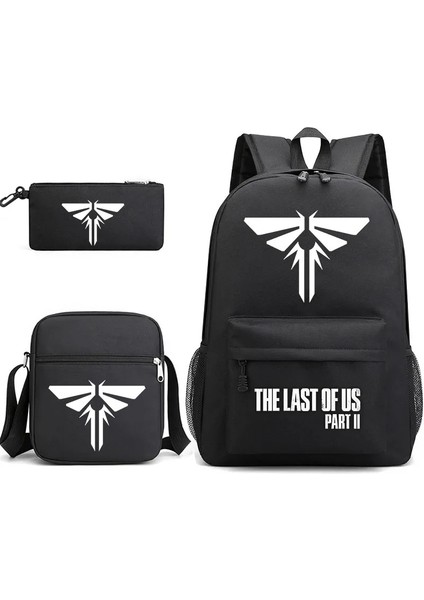No.12 Tarzı 3 Adet Bize Son Bölüm 2 Sırt Çantaları Öğrenciler Okul Çantaları Kalem Kutusu Omuz Çantaları Sırt Çantası Erkek Kız Okul Çantaları (Yurt Dışından)