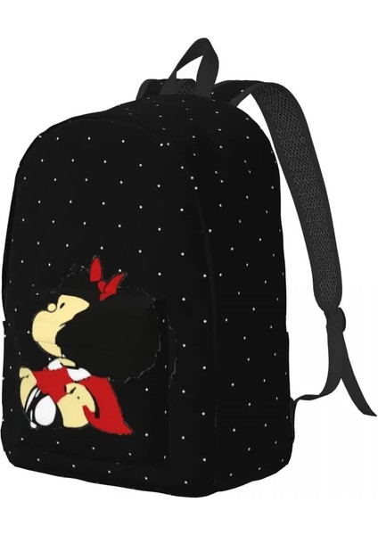 No.6 Stili 30X14X40CM Komik Mafalda Anime Seyahat Keten Sırt Çantası Kadın Erkek Okul Bilgisayar Sırt Çantası Karikatür Kawaii Üniversite Öğrencisi Sırt Çantası Çanta (Yurt Dışından) modelleri