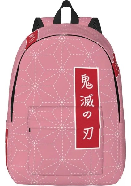 No.6 Stili 31X16X45CM Özel Kimetsu Hiçbir Yaiba Anime Kanvas Sırt Çantaları Erkek Kadın Rahat Sırt Çantası Koleji Okul Için Iblis Avcısı Nezuko Çanta (Yurt Dışından) fiyatları