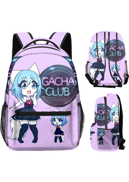 No.5 Tarzı Gacha Yaşam Kulübü Sırt Çantası Ilkokul ve Ortaokul Öğrencileri Erkek Kız Okul Çantası Okula Dönüş Anime Karikatür Dizüstü Sırt Çantası (Yurt Dışından) fiyatları