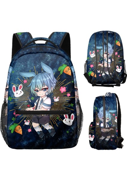 No.5 Tarzı Gacha Yaşam Kulübü Sırt Çantası Ilkokul ve Ortaokul Öğrencileri Erkek Kız Okul Çantası Okula Dönüş Anime Karikatür Dizüstü Sırt Çantası (Yurt Dışından) modelleri