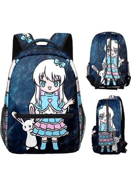 No.5 Tarzı Gacha Yaşam Kulübü Sırt Çantası Ilkokul ve Ortaokul Öğrencileri Erkek Kız Okul Çantası Okula Dönüş Anime Karikatür Dizüstü Sırt Çantası (Yurt Dışından) fırsatları