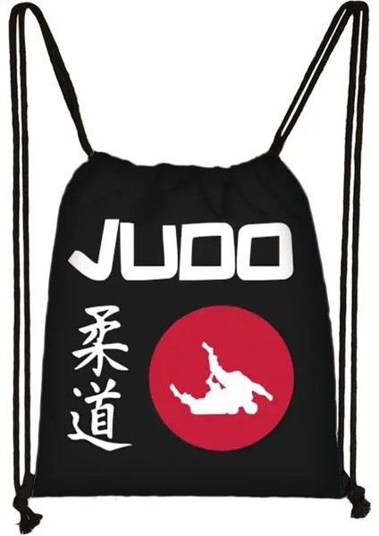 SKDRD12 Tarzı Serin Dövüş Tekvando Judo Seviyorum Ipli Çanta Erkek Kız Moda Saklama Torbaları Genç Sırt Çantası Adam Seyahat Sırt Çantası (Yurt Dışından) modelleri