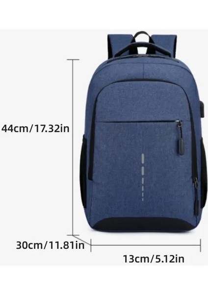 Siyah Stil Crossborder Erkek Sırt Çantası Logo Büyük Kapasiteli Basit Moda Seyahat Kız Öğrenci Bilgisayar Çantası (Yurt Dışından) modelleri