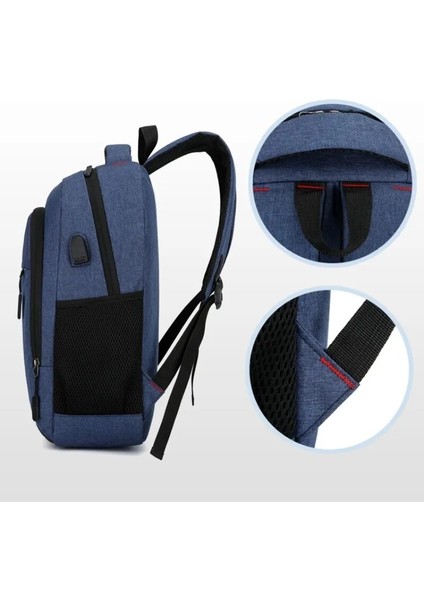 Siyah Stil Crossborder Erkek Sırt Çantası Logo Büyük Kapasiteli Basit Moda Seyahat Kız Öğrenci Bilgisayar Çantası (Yurt Dışından) indirimleri