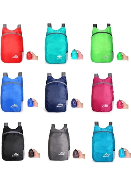 Gri Tarzı Seyahat Kampı Için Yürüyüş Sırt Çantası Suya Dayanıklı Hafif Katlanmış Sırt Çantası (Yurt Dışından) modelleri