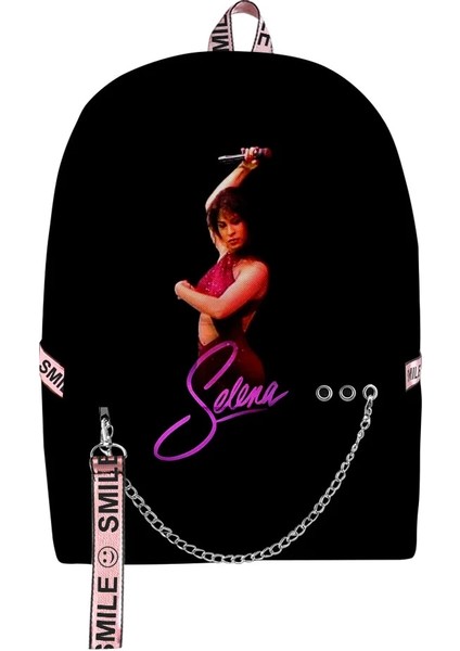 Bej Tarzı Selena Quintanilla Sakura Kadın Sırt Çantası Erkekler Oxford Su Geçirmez Spor Sırt Çantası Genç Erkek Kız Büyük Kapasiteli Okul Çantası (Yurt Dışından) indirimleri