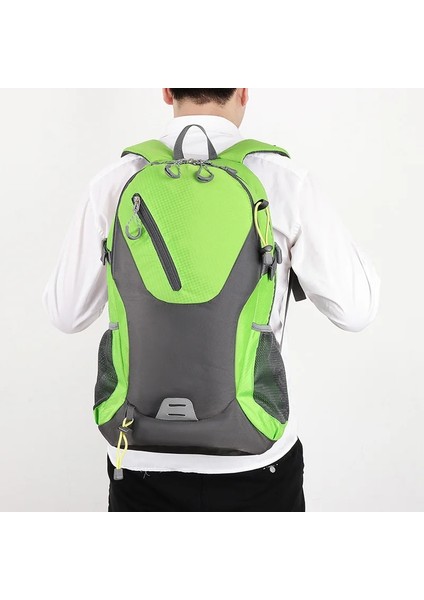 Mavi Stil 40L Büyük Kapasiteli Rahat Sırt Çantası Erkek Kadın Su Geçirmez Laptop Çantası Yürüyüş Spor Sırt Çantası Bisiklet Seyahat Çantası (Yurt Dışından) fiyatları