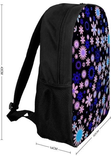 Stil-3 Stil 17 Inç Çiçek Güç Sırt Çantası Retro Tarzı Spor Sırt Çantaları Genç Yenilik Lise Çantaları Özel Büyük Sırt Çantası (Yurt Dışından) modelleri