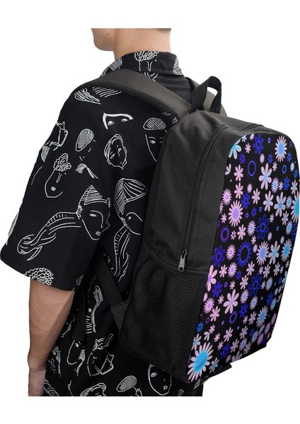 Stil-3 Stil 17 Inç Çiçek Güç Sırt Çantası Retro Tarzı Spor Sırt Çantaları Genç Yenilik Lise Çantaları Özel Büyük Sırt Çantası (Yurt Dışından) indirimleri