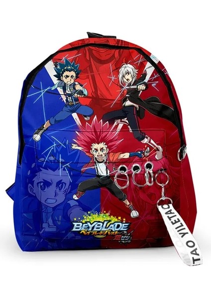 YSBB-811 Tarzı Beyblade Burst Evolution Baskılı Sırt Çantaları Çocuklar Için Karikatür Okul Çantaları Erkek Kız Ilköğretim Okul Çantası Öğrencileri Sırt Çantaları Hediyeler (Yurt Dışından) fırsatları