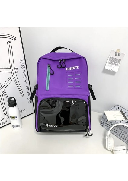 Mor Tarzı 31X15X45CM Erkek Spor Sırt Çantası Futbol Basketbol Spor Çantası Erkekler ve Kadınlar Açık Seyahat Sırt Çantası Spor Ayakkabı Saklama Çantası (Yurt Dışından) indirimleri