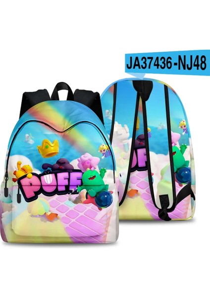No.15 Tarzı 3D Oyun Stumble Guys Sırt Çantası Gençler Dizüstü Sırt Çantası Seyahat Çantası Ilköğretim Ortaokul Öğrencileri Erkek Kız Okul Çantası (Yurt Dışından) fiyatları