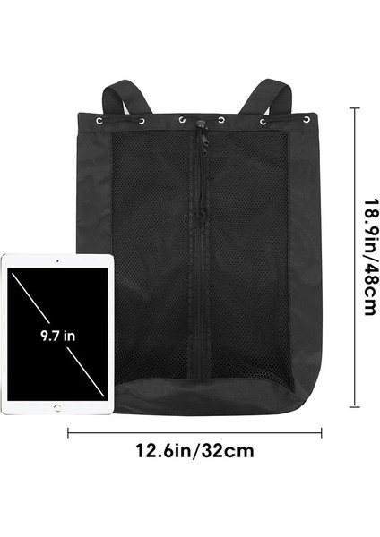 Mavi Tarzı Yüzme Çantası Örgü Çekme Halatı Sırt Çantası Spor Sırt Çantası Plaj Çift Omuz Sırt Çantası Açık Yüzme Ekipmanları Saklama Çantası (Yurt Dışından) modelleri