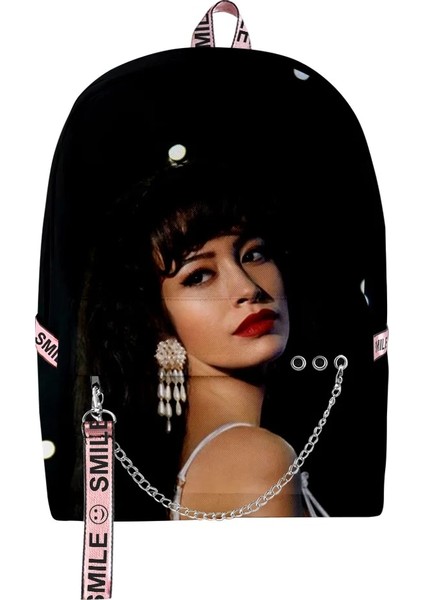 Gri Tarzı Selena Quintanilla Sakura Kadın Sırt Çantası Erkekler Oxford Su Geçirmez Spor Sırt Çantası Genç Erkek Kız Büyük Kapasiteli Okul Çantası (Yurt Dışından) modelleri