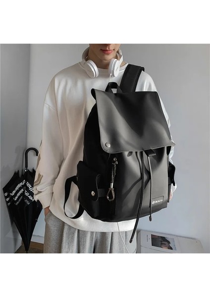 Yeşil Tarzı 40X15X30CM Sırt Çantası Erkek Lise Öğrencisi Erkek Büyük Kapasiteli Eğlence Seyahat Sırt Çantası Ortaokul Öğrencileri Trendy Serin Sırt Çantası (Yurt Dışından) fiyatları