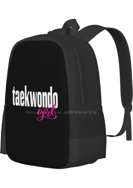 Sırt Çantası-Siyah Tarzı Tek Boyut Taekwondo Kız Yeni Gelenler Unisex Çanta Okul Çantası Sırt Çantası Tekvando Anne Tekvando Dövüş Sanatları Taekwondo Erkekler Için Taekwondo (Yurt Dışından) modelleri