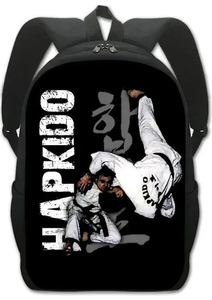 D16ROUDAO12 Tarzı Jiu-Jitsu Brezilyalı Dövüş Sanatları Sırt Çantası Kadın Erkek Okul Çantaları Dövüş Sanatları Sırt Çantası Öğrenci Sırt Çantası Dizüstü Sırt Çantaları Hediye (Yurt Dışından)