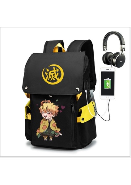 Siyah1 Tarzı Iblis Avcısı Okul Çantası Anime Sırt Çantası Kimetsu Hiçbir Yaiba Cosplay Kız Öğrenci Nezuko Tanjirou Oxford Su Geçirmez Dizüstü Sırt Çantası (Yurt Dışından) fiyatları