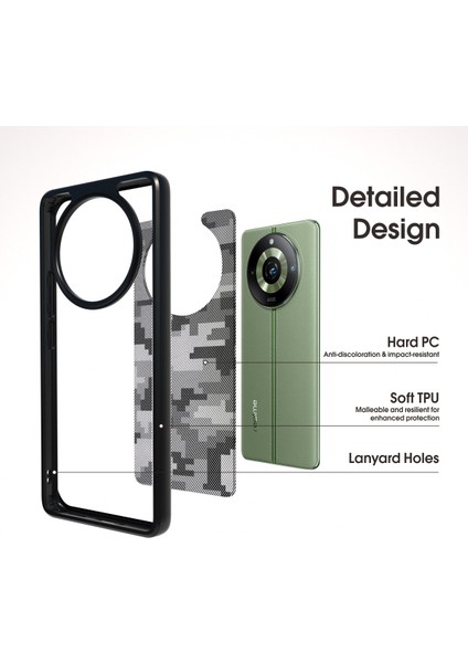 Realme 11 Pro 5g / 11 Pro Plus 5g Sert Pc Yumuşak Tpu Telefon Kapağı (Yurt Dışından) fiyatları
