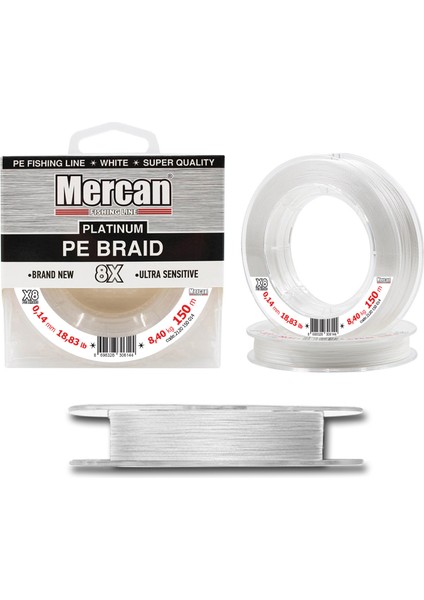 X8 Örgü 150 M Beyaz Ip Misina