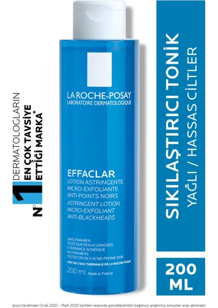 La Roche-Posay Effaclar Mikro Soyucu Tonik 200 ml