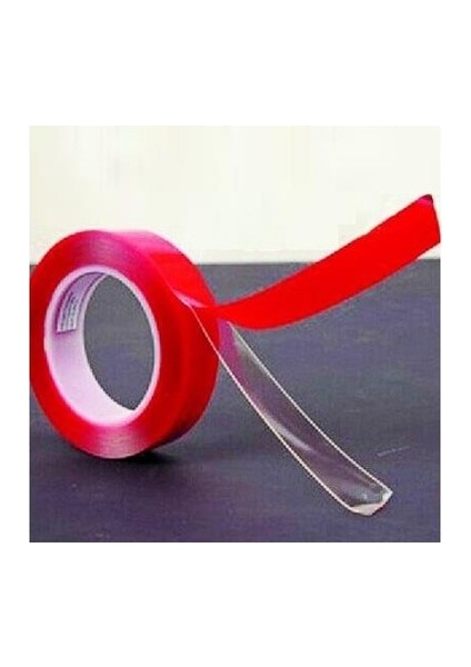 Şeffaf Çift Taraflı Bant 18MM*1MM