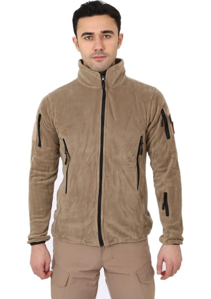 Bej Taktik Polar Hırka - Askeri Outdoor Polar fiyatları