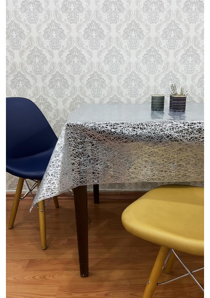 Pvc Şeffaf Kaplamalı Ip Desenli Masa ÖRTÜSÜ_1032-A
