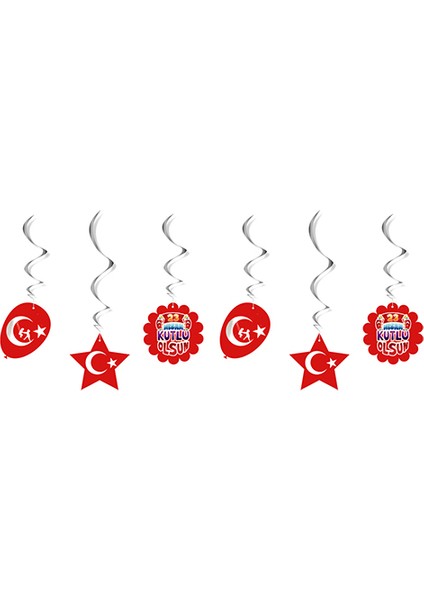 SW24 23 Nisan Sarkıt Süs 23 Nisan Kutlu Olsun 270 cm