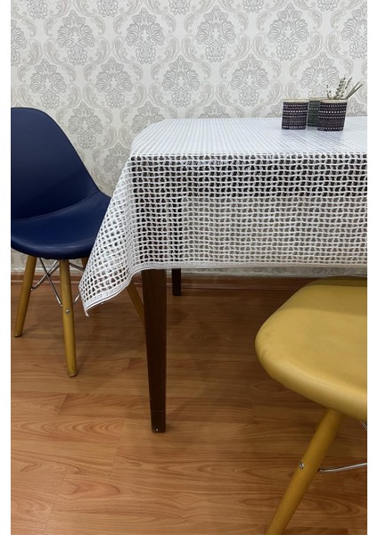 Pvc Şeffaf Kaplamalı Masa Örtüsü HASIR_1032-B