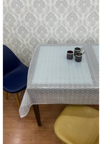 Pvc Şeffaf Kaplamalı Masa Örtüsü HASIR_1032-B