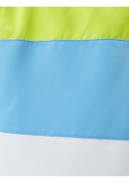 Deniz Şortu Renk Bloklu Beli Bağcıklı Cepli indirimleri