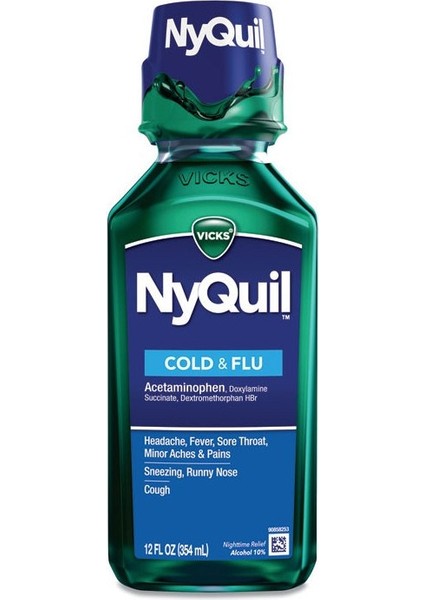 Nyquil Cold&flu Nightime Relief 354ml