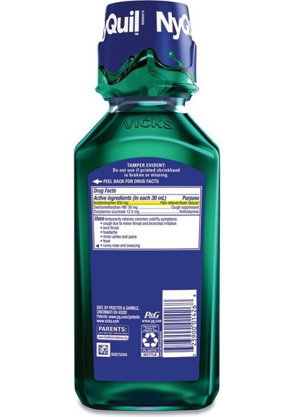 Nyquil Cold&flu Nightime Relief 354ml