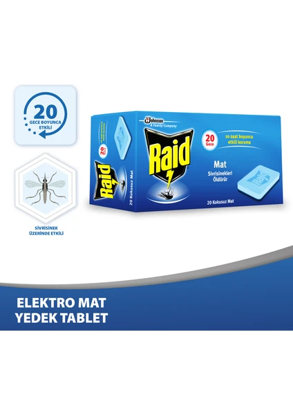 Elektromat Sinek Kovucu 20 Tablet