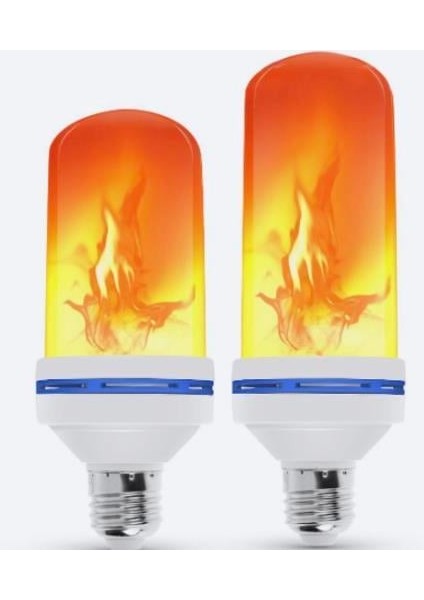 LED Alev Ampul Amber 5W