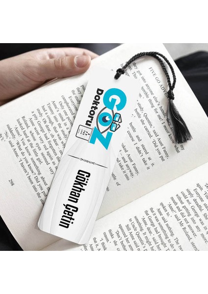 Kişiye Özel Göz Doktoru Kitap Ayracı