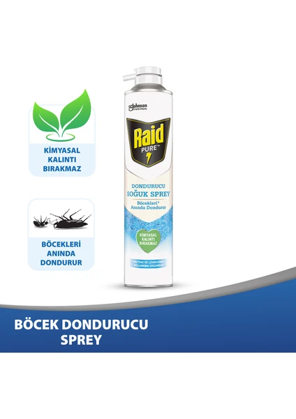 Pure Böcek Dondurucu Sprey 350 ml